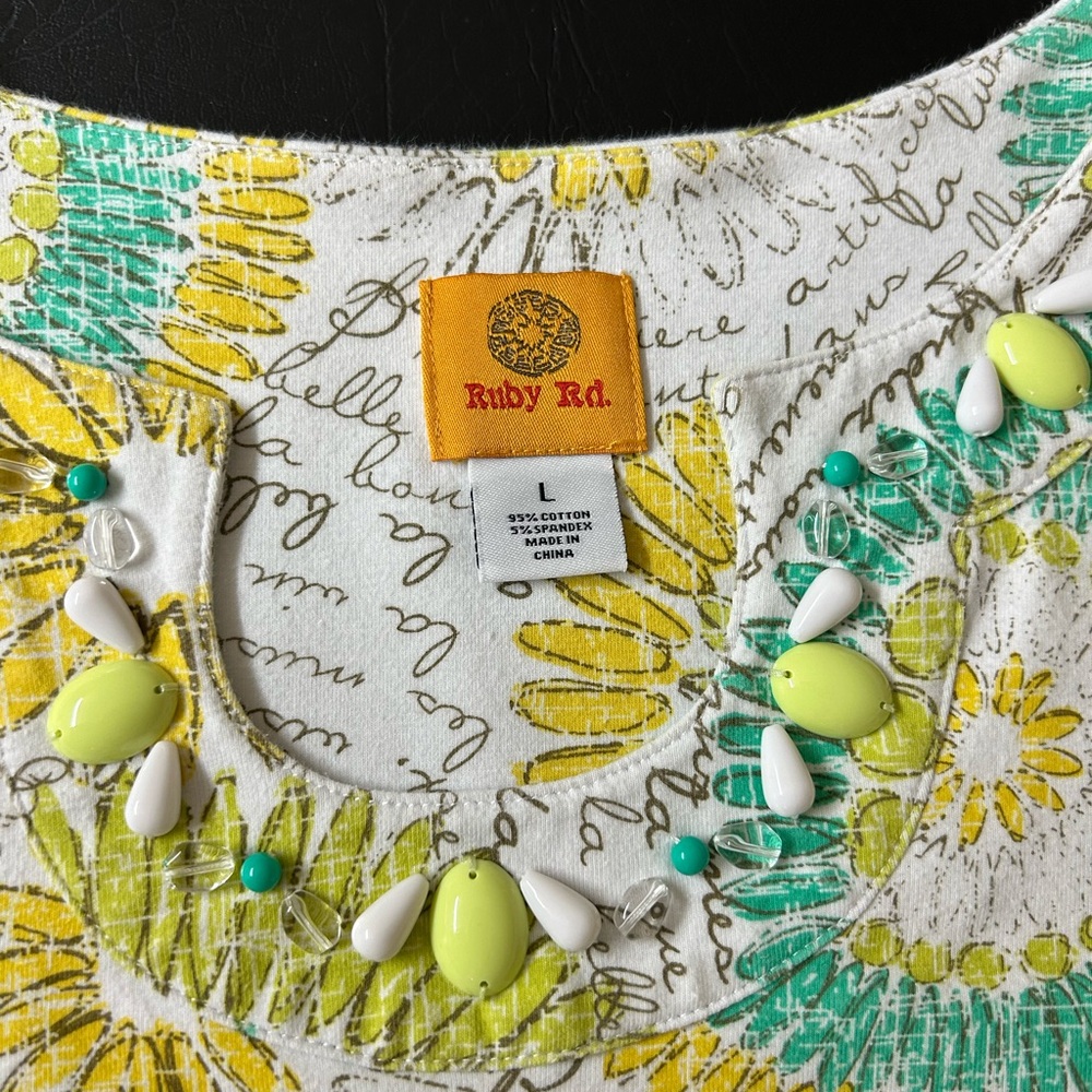 Ruby Rd Blouse size L - Picture 4 of 4